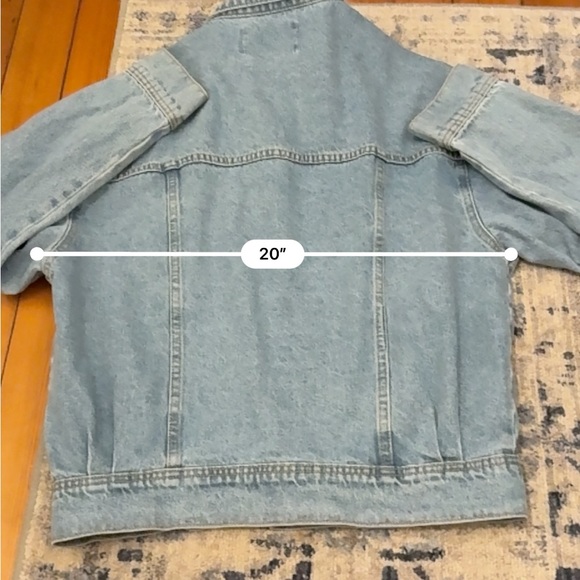 ✨ Rhinestone Studded Denim Jacket Western Glam Y2K Festival Small - Picture 7 of 7